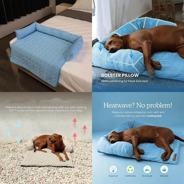 ChillRelief Cooling Dog Bed
